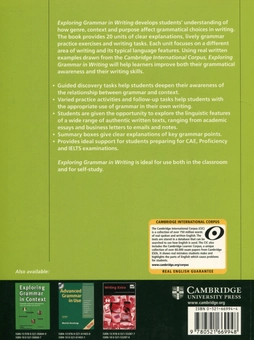 Паперова книга «Exploring Grammar in Writing. Upper-intermediate and advanced (+ answers)», автор Ребекка Хаджес - фото №2 - мініатюра