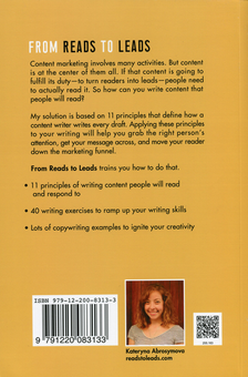 Бумажная книга «From Reads To Leads. 11 Principles of Writing Content People Will Read and Respond To», автор Екатерина Абросимова - фото №2 - миниатюра