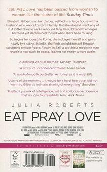 Бумажная книга «Eat, Pray, Love», автор Элизабет Гилберт - фото №2 - миниатюра