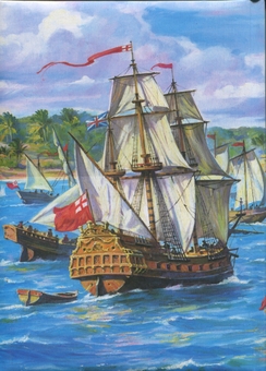 Бумажная книга «Генрі Морган. Хроніка життя адмірала піратів Карибського моря», автор Виктор Губарев - фото №2 - миниатюра