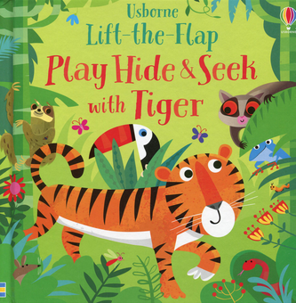 Бумажная книга «Play Hide and Seek with Tiger», автор Сэм Тэплин - фото №1 - миниатюра