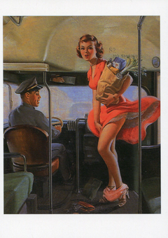 «Открытка Art Frahm (1907–1981) — A Fare Loser», бренда Artistic Card - фото №1 - миниатюра