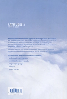 Паперова книга «Latitudes 2. Guide pedagogique», автор Марі-Ноель Коктон - фото №2 - мініатюра