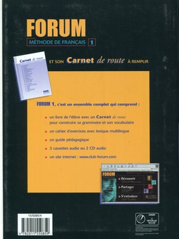 Бумажная книга «Forum. Methode De Francais 1», авторов Хулио Мурильо, Мануэль Тост, Кристиан Байлон, Анджелс Кампа, Клод Местрайт - фото №2 - миниатюра