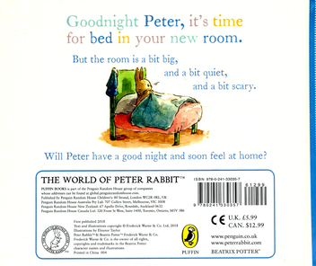 Бумажная книга «Goodnight Peter», автор Беатрис Поттер - фото №2 - миниатюра