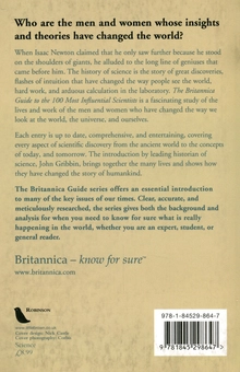 Бумажная книга «The Britannica Guide to 100 Most Influential Scientists» - фото №2 - миниатюра