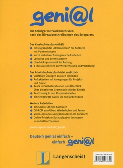 Бумажная книга «Genial. A1 plus. Kursbuch», автор Герман Фанк - фото №2 - миниатюра