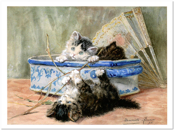 «Открытка Henriette Ronner-Knip - Give Us Joy (HRK19)», бренда Artistic Card - фото №1 - миниатюра