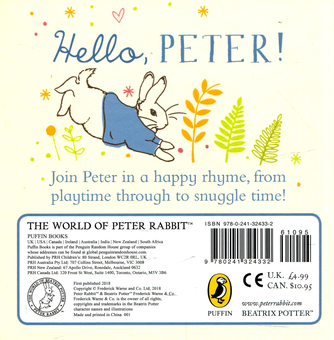 Бумажная книга «Hello Peter!», автор Беатрис Поттер - фото №2 - миниатюра