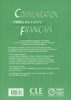 Паперова книга «Communication Progressive Du Francais Key» - фото №2 - мініатюра