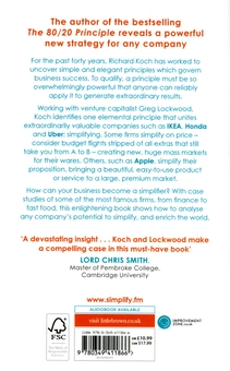 Паперова книга «Simplify. How the Best Businesses in the World Succeed», авторів Річард Кох, Грег Локвуд - фото №2 - мініатюра