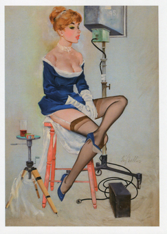  «Открытка Fritz Willis — In The Studio (FW03)», бренда Artistic Card - фото №1 - миниатюра