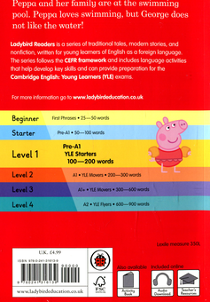 Паперова книга «Peppa Pig. Going Swimming. Level 1» - фото №2 - мініатюра