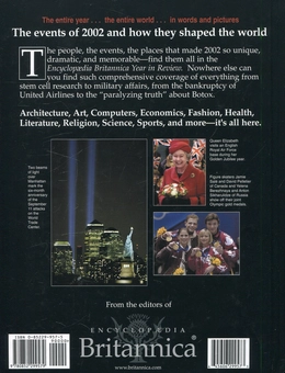 Паперова книга «Encyclopedia Britannica. Year in Review 2002» - фото №2 - мініатюра