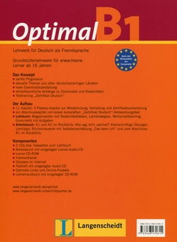 Паперова книга «Optimal B1. Lehrbuch», авторів Лукас Вертеншлаг, Тео Шерлінг, Гелен Шмітц, Пауль Руш, Мартін Мюллер - фото №2 - мініатюра