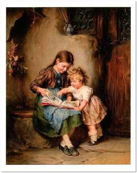 «Открытка Heinrich Hirt - The Storybook (HHI02)», бренда Artistic Card - фото №1 - миниатюра