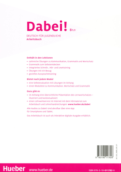 Паперова книга «Dabei! B1.1 Arbeitsbuch», авторів Джозеф Альберті, Зігфрід Баттнер, Габріеле Копп - фото №2 - мініатюра