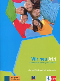 Бумажная книга «Wir neu A1.1 Lehr- und Arbeitsbuch mit Audios online» - фото №1 - миниатюра