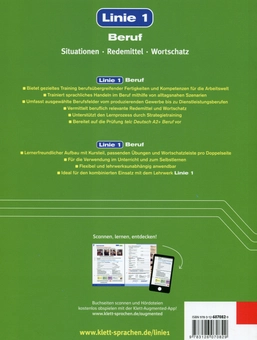 Бумажная книга «Linie 1. Beruf A2. Situationen, Redemittel, Wortschatz. Kurs und Übungsbuch (+ Audios)», автор Реджине Гроссер - фото №2 - миниатюра