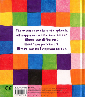 Бумажная книга «Elmer», автор Дэвид Макки - фото №2 - миниатюра