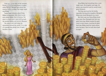 Бумажная книга «King Midas and His Golden Touch» - фото №3 - миниатюра