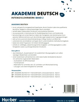 Бумажная книга «Учебник Akademie Deutsch A2+ Intensivlehrwerk mit Audios Online», авторов Бритта Шенк, Сандра Блейнер, Яна Глейзер - фото №2 - миниатюра