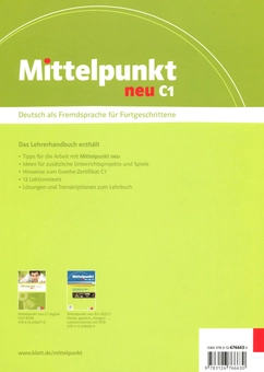 Бумажная книга «Mittelpunkt neu C1. Lehrerhandbuch», авторов Ильза Сандер, Ангелика Лундквист-Мог, Клаус Мауч - фото №2 - миниатюра