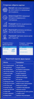 Бумажная книга «English Idioms B1-B2. Картки для вивчення англійських слів» - фото №2 - миниатюра