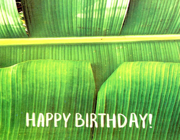 Паперова «Листівка Mirabella Postcards Happy Birthday Green (162233)», автора Без автора– фото №1