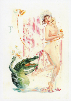 «Открытка Perla Pilucki — Flirt 2 Illustration 1 (SQP, 2005) (PP01)», бренда Artistic Card - фото №1 - миниатюра