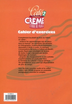 Паперова книга «Cafe Creme 2. Cahier D'Exercices», автор Сандра Тревізі - фото №2 - мініатюра
