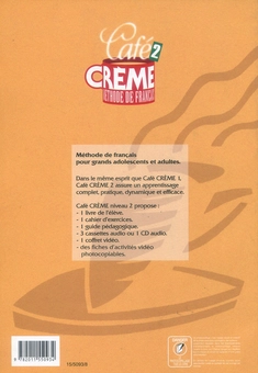 Бумажная книга «Cafe Creme 2. Livre De L'Eleve», автор Сандра Тревизи - фото №2 - миниатюра