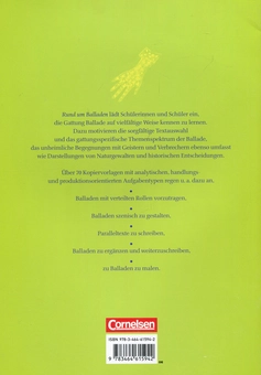 Бумажная книга «Rund um Sekundarstufe I Balladen Kopiervorlagen» - фото №2 - миниатюра
