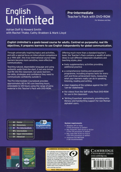 Бумажная книга «English Unlimited Pre-intermediate Teacher's Pack (+ DVD-ROM)», автор Эдриан Дофф - фото №2 - миниатюра