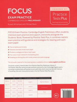 Бумажная книга «Focus. Exam Practice. Cambridge English Preliminary» - фото №2 - миниатюра