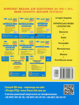 Бумажная книга «Українська мова і література. 2000 тестів для підготовки до ЗНО», авторов Александр Заболотный, Виктор Заболотный - фото №2 - миниатюра