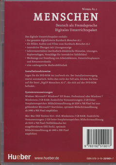Бумажная книга «Menschen A1/1. Digitales Unterrichtspaket», авторов Сусанна Календер, Анжела Пуда, Франц Шпехт, Сандра Эванс - фото №2 - миниатюра