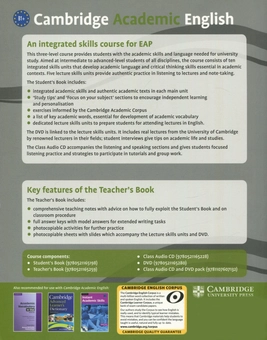 Бумажная книга «Cambridge Academic English. B1+ Іntermediate. Teacher's Book», авторов Крейг Тайн, Крис Соутон, Энтони Мэннинг - фото №2 - миниатюра