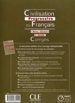 Паперова книга «Civilisation Progressive Du Francais Debutant 2-Edition. Corriges», автор Катерина Карло - фото №2 - мініатюра