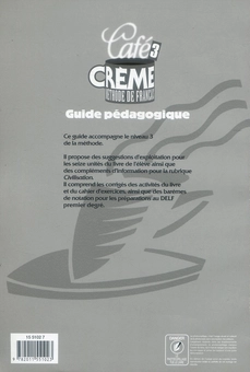 Бумажная книга «Cafe Creme 3. Guide Pedagogique», автор Сильвия Понс - фото №2 - миниатюра