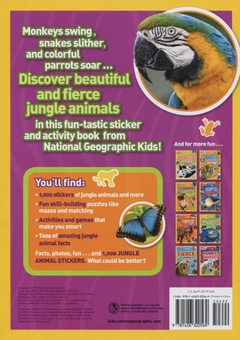 Бумажная книга «In the Jungle. Sticker Activity Book» - фото №2 - миниатюра