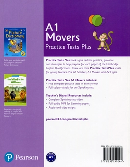 Паперова книга «Practice Tests Plus. A1 Movers. Students' Book», автор Елейн Бойд - фото №2 - мініатюра