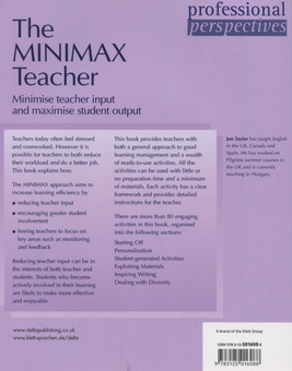 Бумажная книга «The Minimax Teacher. Minimise teacher input and maximise student output», автор Джон Тейлор - фото №2 - миниатюра