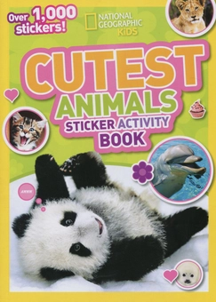 Паперова книга «Cutest Animals. Sticker Activity Book» - фото №1 - мініатюра
