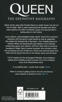 Бумажная книга «Queen: The Definitive Biography», автор Лора Джексон - фото №2 - миниатюра