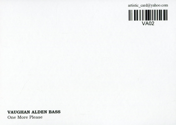  «Открытка Vaughan Alden Bass — One More Please (VA02)», бренда Artistic Card - фото №2 - миниатюра