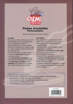 Бумажная книга «Cafe Creme 3. Fiches d'activites. Photocopiables», автор Женевьева Бараона - фото №2 - миниатюра