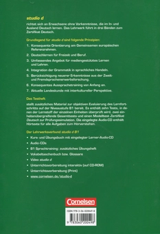 Бумажная книга «Studio d B1. Deutsch als Fremdsprache. Testvorbereitungsheft (+ CD)» - фото №2 - миниатюра