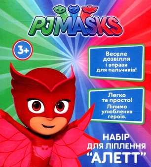  «Набір для ліплення Перо PJ Masks Алетт (119722)», бренду Перо - фото №3 - мініатюра