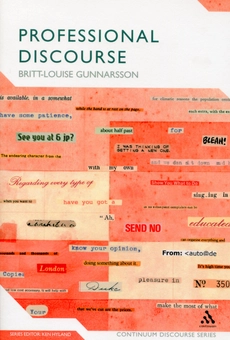 Бумажная книга «Professional Discourse», автор Бритт-Луиза Гуннарссон - фото №1 - миниатюра